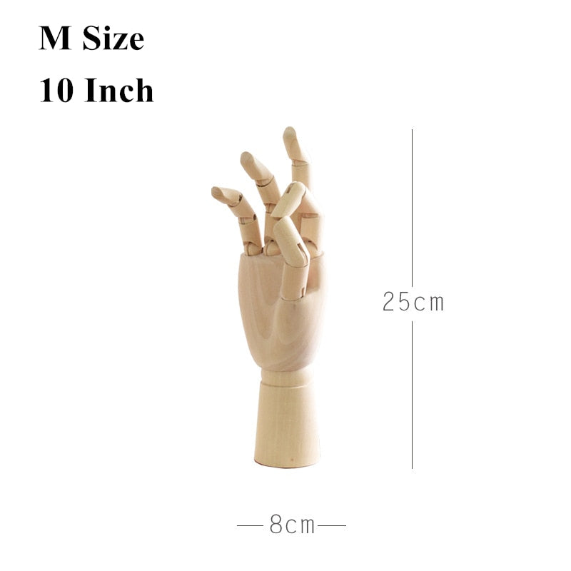 Wooden Hand Figurines